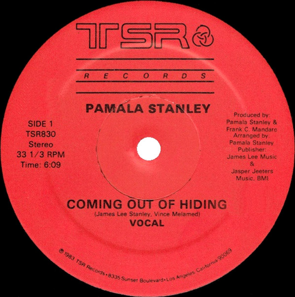 Pamala Stanley - Coming Out Of Hiding | TSR Records (TSR 830) - 2 Pamala Stanley - Coming Out Of Hiding | TSR Records (TSR 830) - 2
