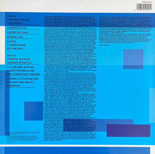 The Moody Blues - Blue | Pickwick Music (PWKLP 4022 P) - 2