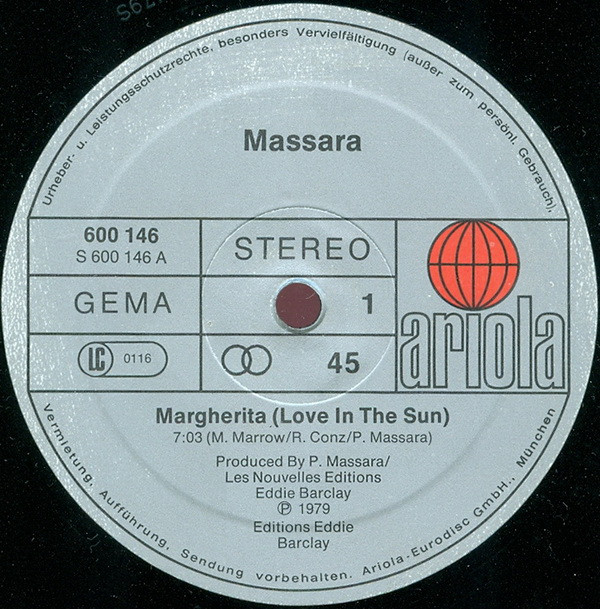 Massara - Margherita | Ariola (600 146) - 3