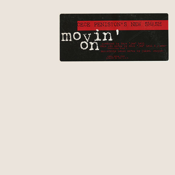 Cece Peniston - Movin' On | A&M Records (AMPRO 00256)