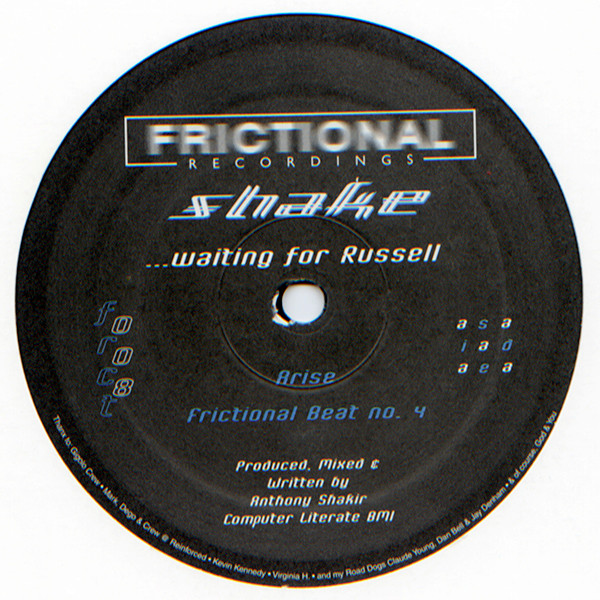 Shake - ...Waiting For Russell | Frictional Recordings (FRCT 008)