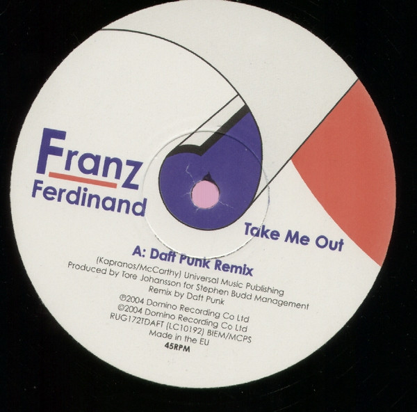 Franz Ferdinand - Take Me Out (Daft Punk Remix) | Domino (RUG172TDAFT) - 3