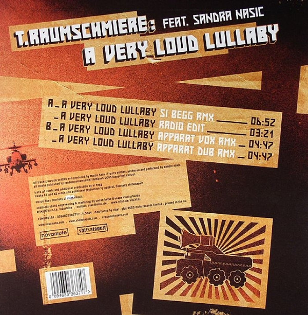 T.Raumschmiere Feat. Sandra Nasic - A Very Loud Lullaby | NovaMute (12 NoMu 161) - 2