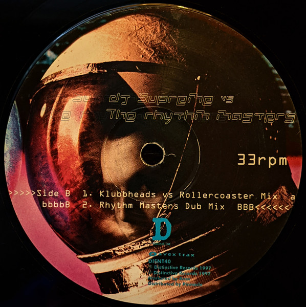 DJ Supreme Vs Rhythm Masters - Enter The Scene | Distinct'ive (DISNT40) - 4