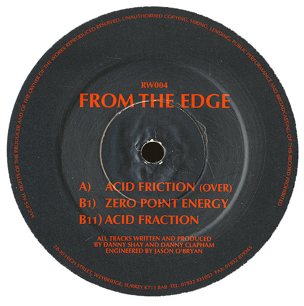 From The Edge - Acid Friction | Red Weed (RW004) - main