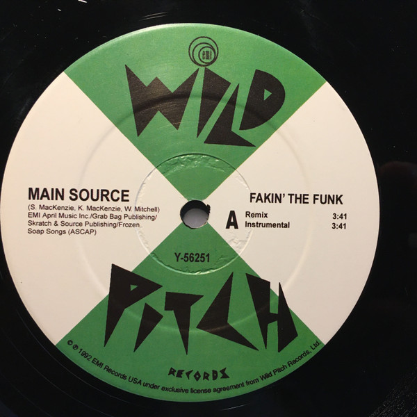 Main Source - Fakin' The Funk | Wild Pitch Records (Y-56251) - main