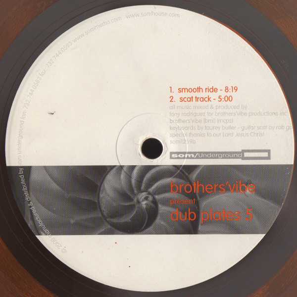 Brothers' Vibe - Dub Plates 5 | SOM Underground (som1259) - 2