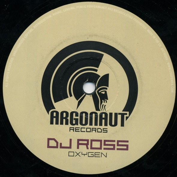 DJ Ross - Oxygen | Argonaut Records (AR007) - 2