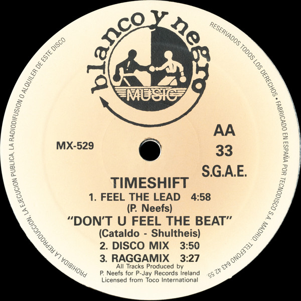 Timeshift - Don't U Feel The Beat | Blanco Y Negro (MX-529) - 4