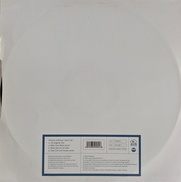 JX - There's Nothing I Won't Do | Hooj Choons (TABX241) - 2