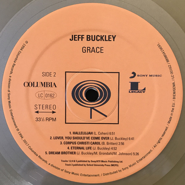 Jeff Buckley - Grace | Columbia (88985415691) - 3 Jeff Buckley - Grace | Columbia (88985415691) - 3