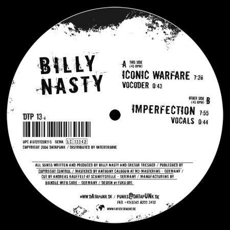 Billy Nasty - Imperfection | Datapunk (DTP 13-6)