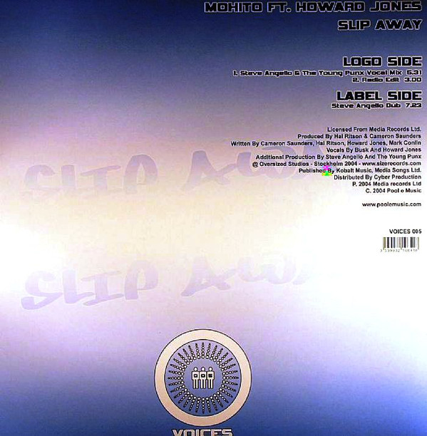 Mohito Ft. Howard Jones - Slip Away | Voices Records (Voices 005) - 2