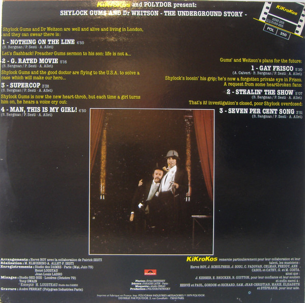 Kikrokos - Shylock Gums And Dr. Weitson - The Underground Story | Polydor (2393 255) - 2