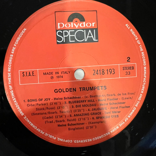 Various - Golden Trumpets | Polydor (2418 193) - 4