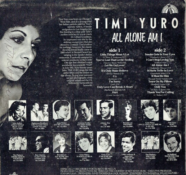 Timi Yuro - All Alone Am I | VIP (VIP 20313) - main