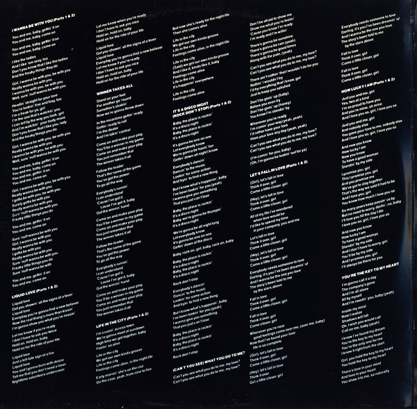 The Isley Brothers - Winner Takes All | Epic (EPC 88460)