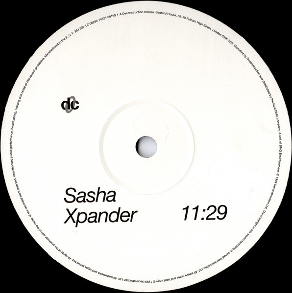Sasha - Xpander EP | Deconstruction (74321 68199 1) - 3