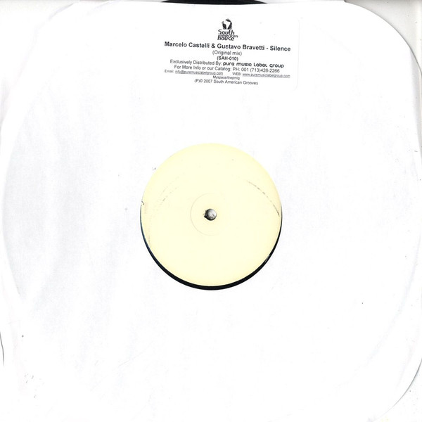 Marcelo Castelli & Gustavo Bravetti - Silence | South American House (SAH-010) - main