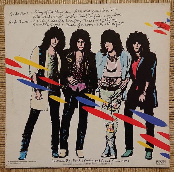 Kiss - Asylum | Mercury (826 099-1) - 2 Kiss - Asylum | Mercury (826 099-1) - 2