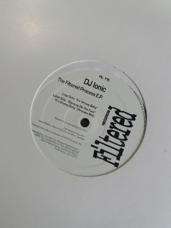 DJ Ionic - The Filtered Process E.P. | Filtered Records (FIL-115) - 2
