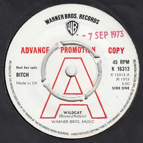 Bitch - Wildcat | Warner Bros. Records (K 16313) - main