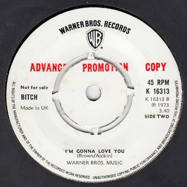 Bitch - Wildcat | Warner Bros. Records (K 16313) - 2