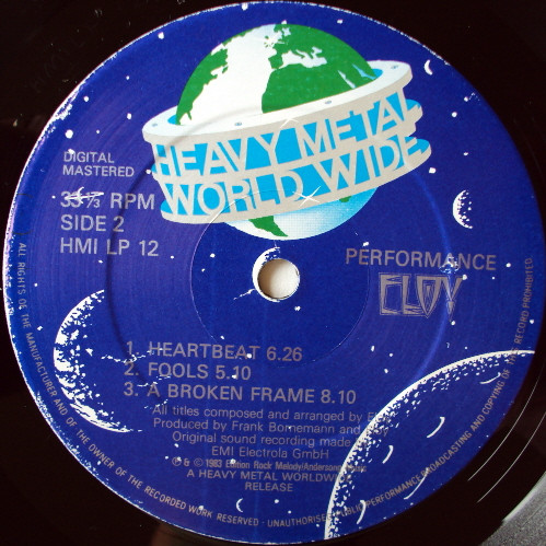Eloy - Performance | Heavy Metal Worldwide (HMI LP 12) - 4