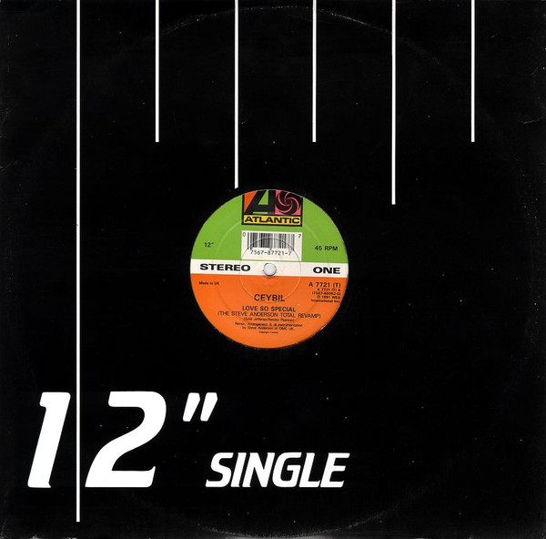 Ceybil Jefferies - Love So Special | Atlantic (A 7721 T) - main