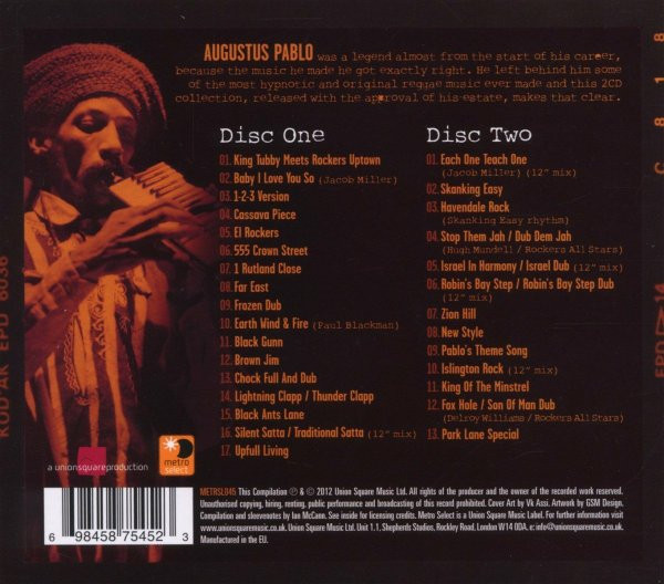 Augustus Pablo - Skanking Easy | Metro Select (METRSL045) - 2