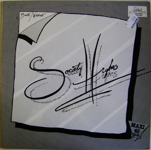 Society Highes - Boots / Walkout | Splash Records (MS 1006) - main