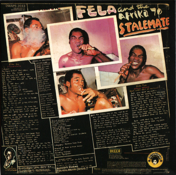 Fela Kuti And Africa 70 , Fela Kuti And Africa 70 - Stalemate / Fear Not For Man | Kalakuta Sunrise (KFR-1017) - 3 Fela Kuti And Africa 70 , Fela Kuti And Africa 70 - Stalemate / Fear Not For Man | Kalakuta Sunrise (KFR-1017) - 3