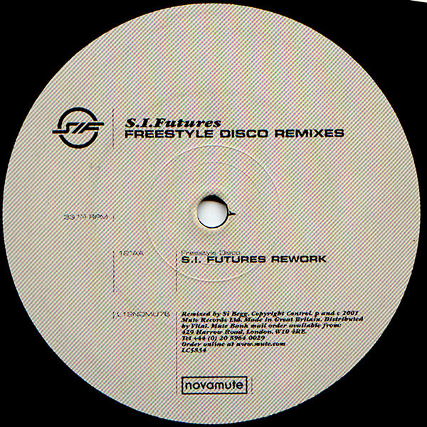S.I. Futures - Freestyle Disco Remixes | NovaMute (L12 NoMu 76) - 4