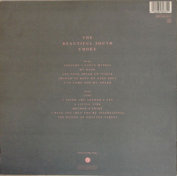 The Beautiful South - Choke | Go! Discs (828 233-1) - 2