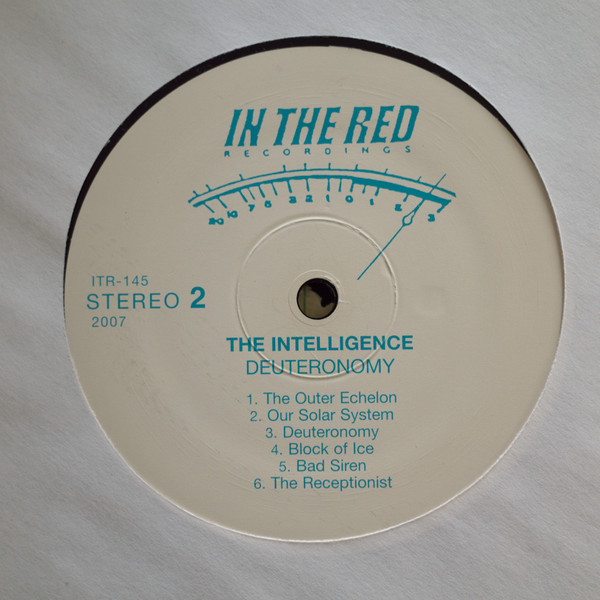 Intelligence - Deuteronomy | In The Red Recordings (ITR145) - 4