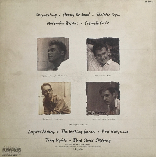 The Bible - Eureka | Chrysalis (5C 209 115) - 2