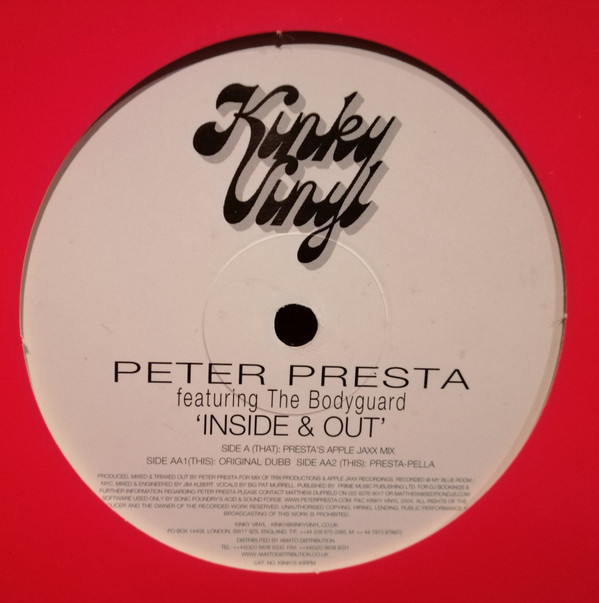 Peter Presta - Inside & Out | Kinky Vinyl (KINK 15)