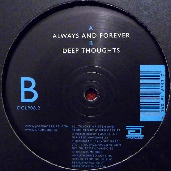 Joseph Capriati - Self Portrait | Drumcode (DCLP08.2)