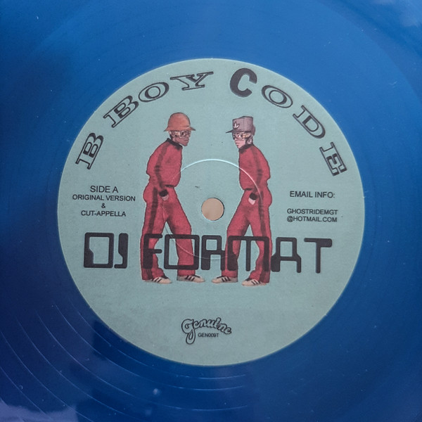 DJ Format - B Boy Code | Genuine (GEN 009 T)