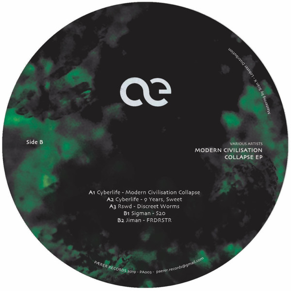 Various - Modern Civilisation Collapse EP | Paerer Records (PA003) - main