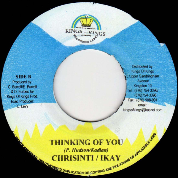Anthony B / Chrisinti / I Kay - Rastaman Som'n / Thinking Of You | Kings of Kings (none) - 2