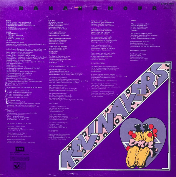 Kevin Ayers - Bananamour | Harvest (SHVL 807) - 4