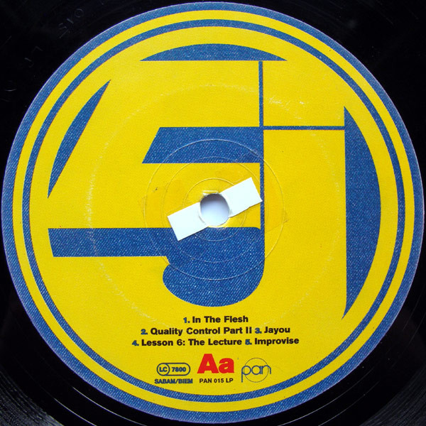 Jurassic 5 - Jurassic 5 | PAN (PAN 015 LP) - 3