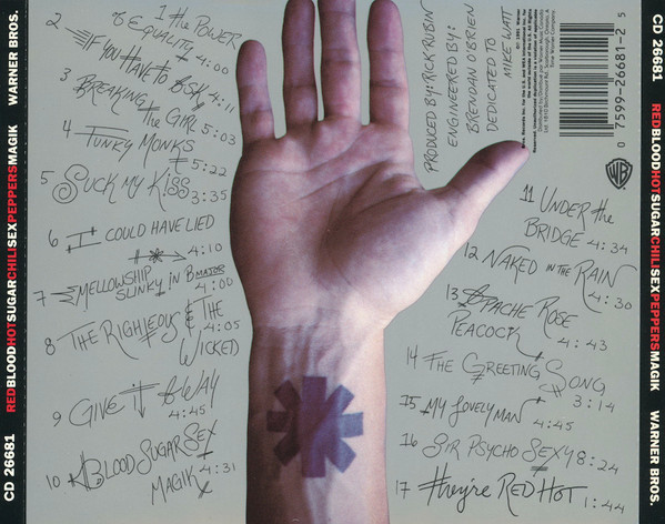 Red Hot Chili Peppers - Blood Sugar Sex Magik (CD) | Warner Bros. Records (CD 26681) - 2 Red Hot Chili Peppers - Blood Sugar Sex Magik (CD) | Warner Bros. Records (CD 26681) - 2