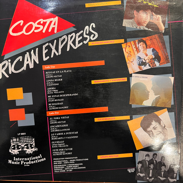 Various - Costa Rican Express | Astros Discos (LP 8801) - 3 Various - Costa Rican Express | Astros Discos (LP 8801) - 3