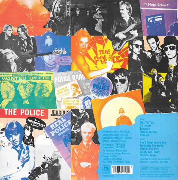 The Police - Outlandos D'Amour | A&M Records (AMLH 68502) - 2 The Police - Outlandos D'Amour | A&M Records (AMLH 68502) - 2