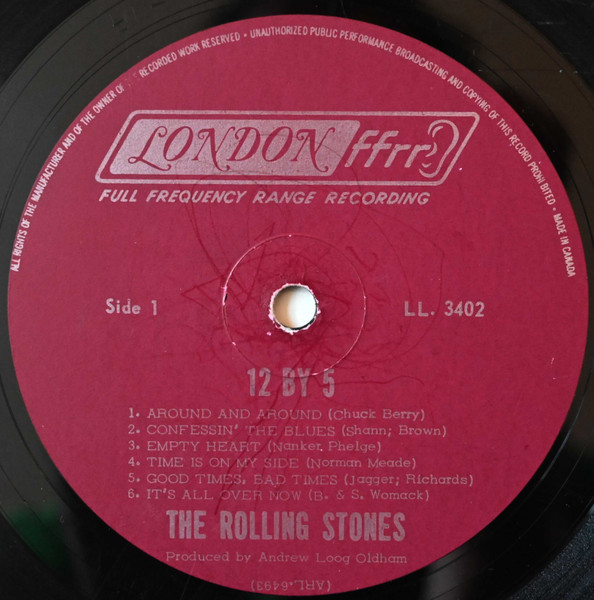The Rolling Stones - 12 X 5 | London Records (LL 3402) - 3