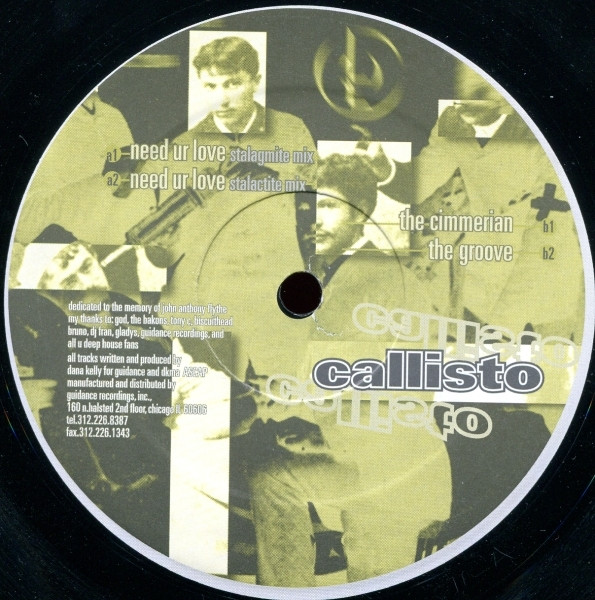 Callisto - Need Ur Love | Guidance Recordings (GDR 011)