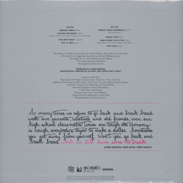 Fred & The New J.B.'s - Breakin' Bread | People (PE 6604) - 2 Fred & The New J.B.'s - Breakin' Bread | People (PE 6604) - 2