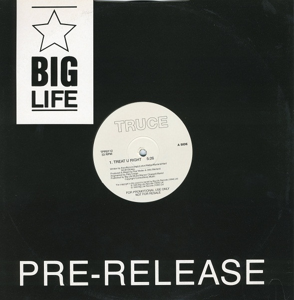 Truce - Truce EP. | Big Life (TPR 0112)
